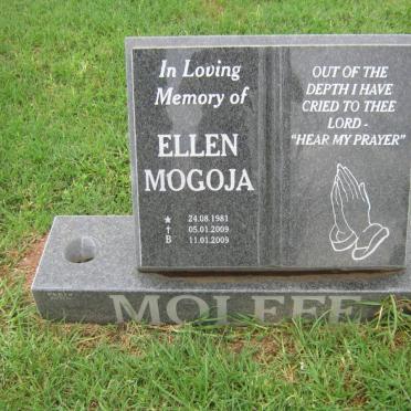 MOLEFE Ellen Mogoja 1981-2009