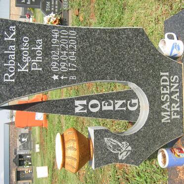 MOENG Mesedi Frans 1940-2010