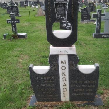 MOKGADI ?abadise Phillip 1942-2007