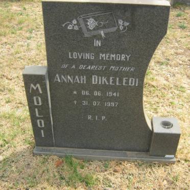 MOLOI Annah Dikeledi 1941-1997