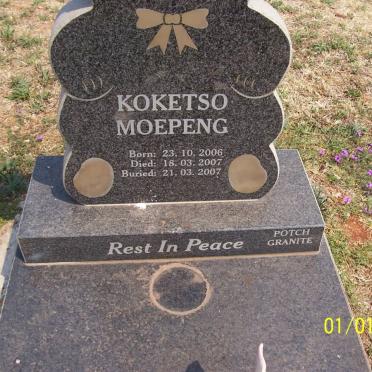 MOEPENG Koketso 2006-2007