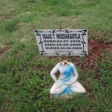 MODIAKGOTLA Isaac T. 1949-2009