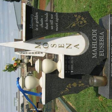 MOSENA Mahlodi Eusebia 1929-2001