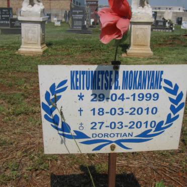 MOKANYANE Keitumetse B. 1999-2010
