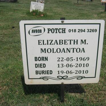 MOLOANTOA Elizabeth M. 1969-2010