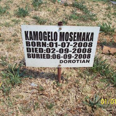 MOSEMAKA Kamogelo 2008-2008