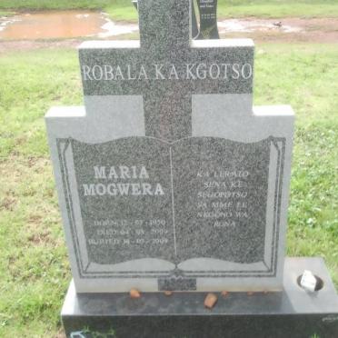 MOGWERA Maria 1950-2009