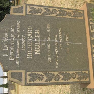 MÜLLER Hildegard 1887-1961