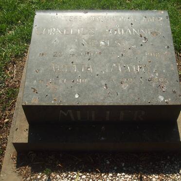 MULLER Cornelius Johannes 1907-1988 &amp; Aletta 1911-1995