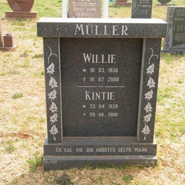 MÜLLER Willie 1936-2000 &amp; Kintie 1938-2000