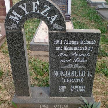 MYEZA Nonjabulo L. 1998-1998