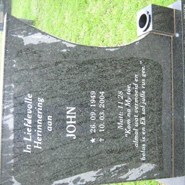 MC GREGOR John 1949-2004