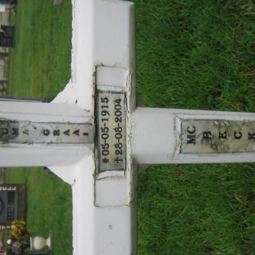 MC BECKLY ? 1915-2004