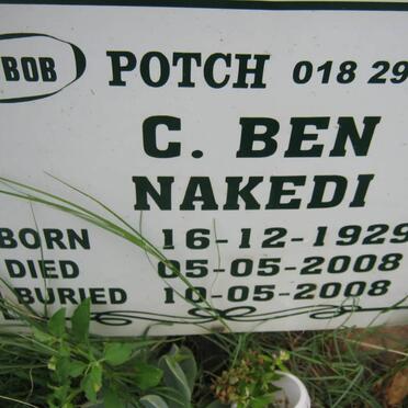 NAKEDI C. Ben 1929-2008