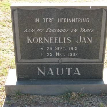 NAUTA Korneelis Jan 1913-1987