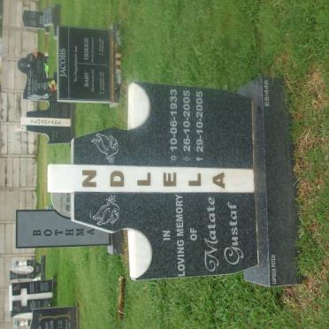 NDEDLA Matate Gustaf 1933-2005