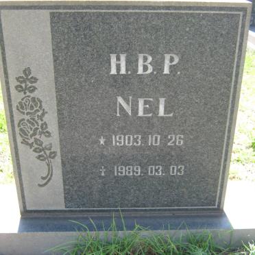 NEL H.B.P. 1903-1989