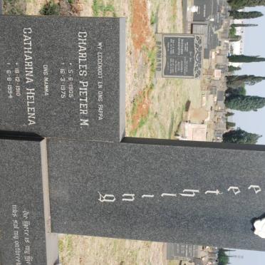 NEETHLING Charles Pieter M. 1905-1975 &amp; Catharina Helena 1910-1994