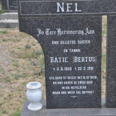 NEL Bertus 1920-1991