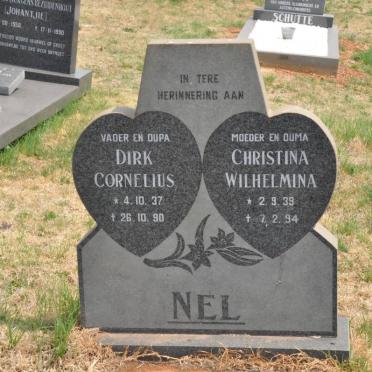 NEL Dirk Cornelius 1937-1990 &amp; Christina Wilhelmina 1939-1994