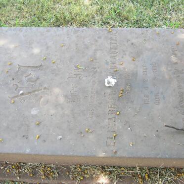 NEL Elizabeth Margaretha 1906-1969