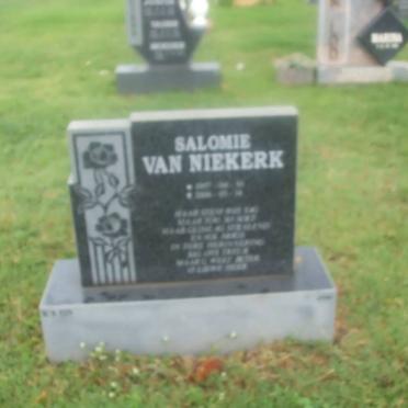 NIEKERK Salomie, van
