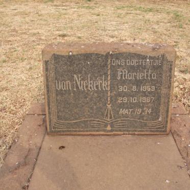NIEKERK Marietta, van 1959-1967