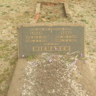 NIENABER Lucas 1855-1932 &amp; Sara 1868-1947