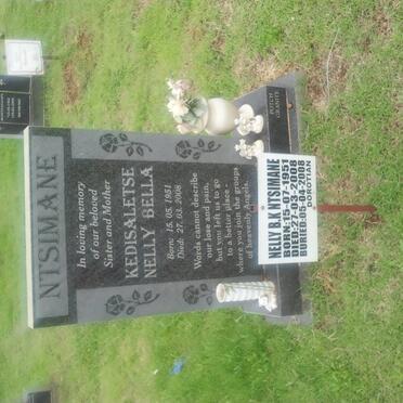 NTSIMANE Kedisaletse Nelly Bella 1951-2008