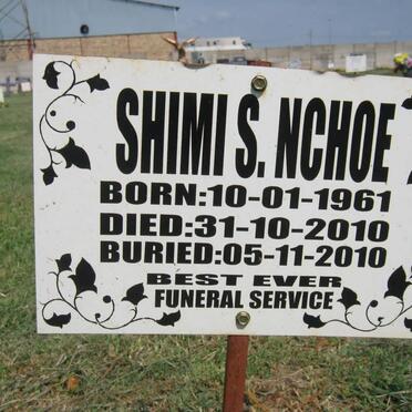 NCHOE Shimi S. 1961-2010