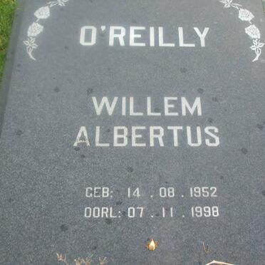 O'REILLY Willem Albertus 1952-1998