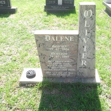 OLIVIER Dalene 1956-1995