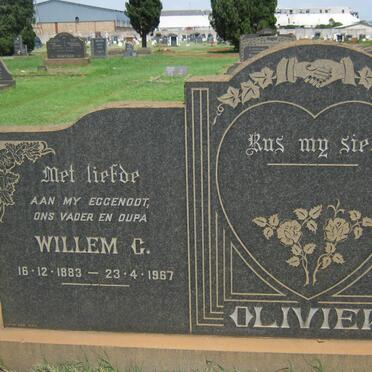 OLIVIER Willem G. 1883-1967