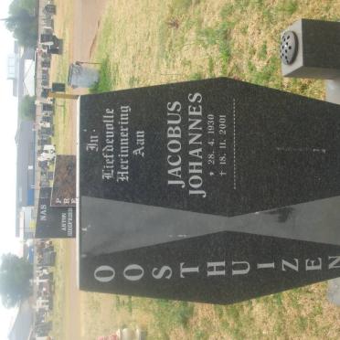 OOSTHUIZEN Jacobus Johannes 1930-2001