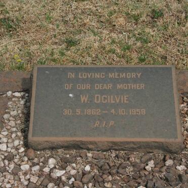 OGILVIE W. 1862-1958