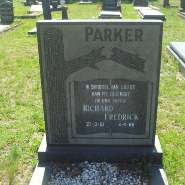 PARKER Richard Fredrick 1951-1989