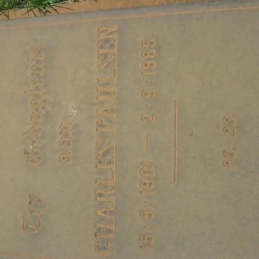 PAULSEN Charles 1901-1965 &amp; Ella 1900-1982