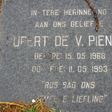 PIENAAR Rupert de V. 1968-1993