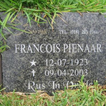 PIENAAR Francois 1923-2003