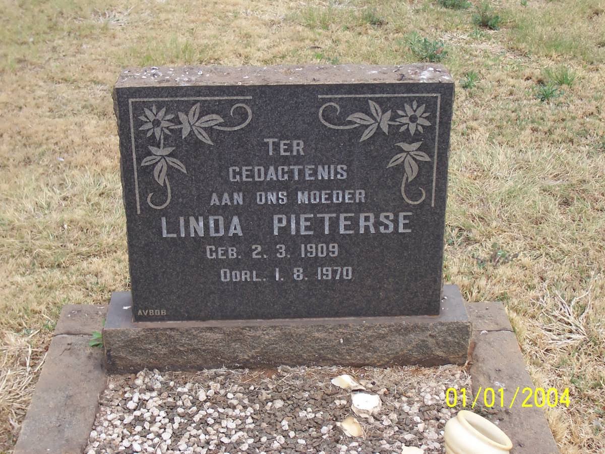 PIETERSE Linda 1909-1970