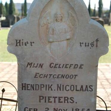 PIETERS Hendrik Nicolaas 1854-1916