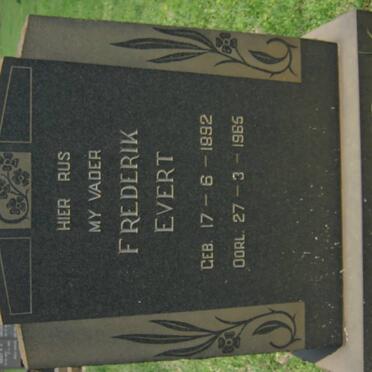 POTGIETER Frederik Evert 1892-1965