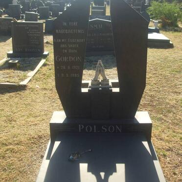 POLSON Gordon 1921-1985