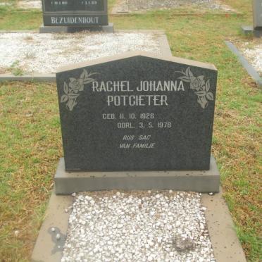 POTGIETER Rachel Johanna 1926-1978