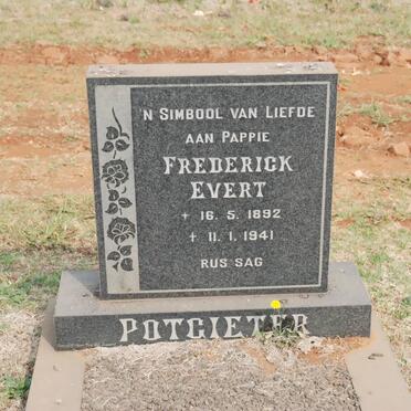 POTGIETER Frederick Evert 1892-1941