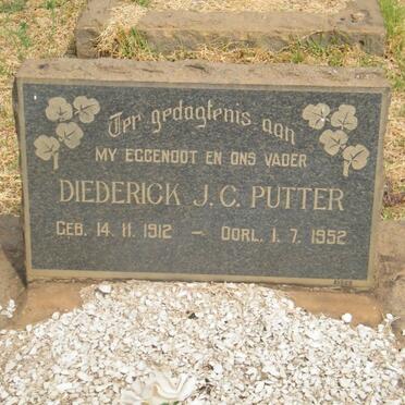 PUTTER Diederick J.C. 1912-1952