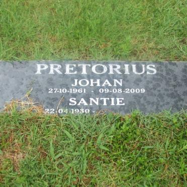 PRETORIUS Johan 1961-2009 :: PRETORIUS Santie 1930-