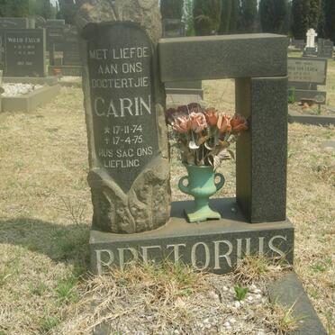 PRETORIUS Carin 1974-1975