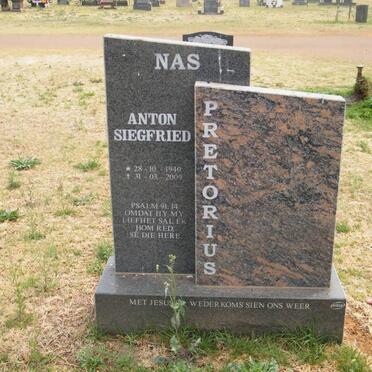 PRETORIUS Anton Siegfried 1940-2009