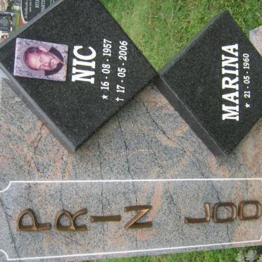 PRINSLOO Nic 1957-2006 &amp; Marina 1960-